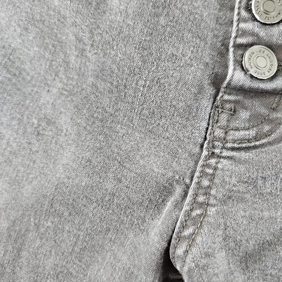 KanCan Jeans Womens 29 High Rise Skinny Button Fly Frayed Hem Denim - Picture 4 of 16